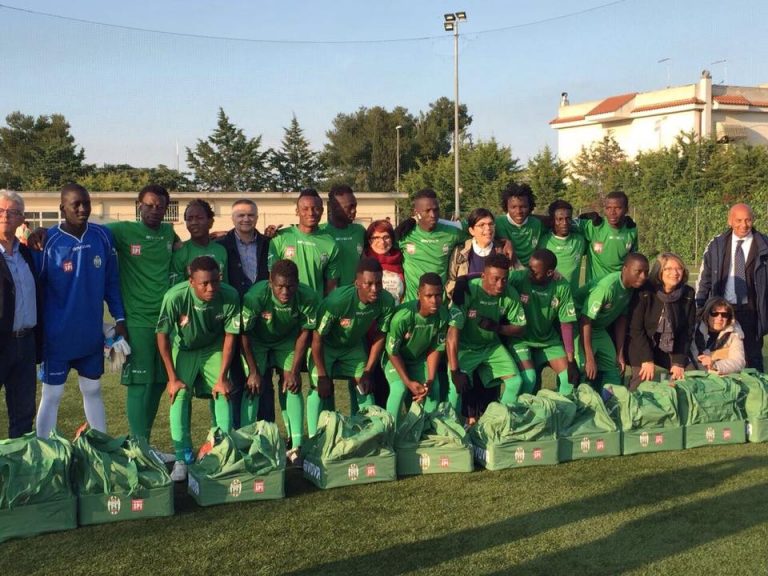 Calcio. La favola della Talsano Africa United, sponsorizzata dallo Spi Cgil