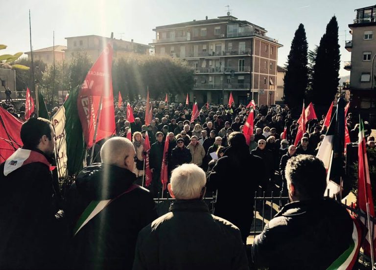 Dopo gli attacchi fascisti allo Spi. In piazza per la democrazia