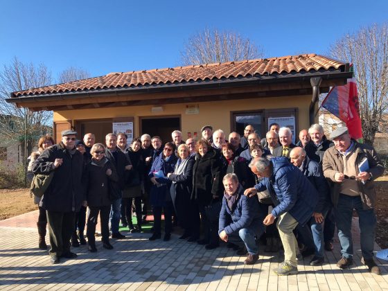 La nuova sede della Cgil ad Amatrice