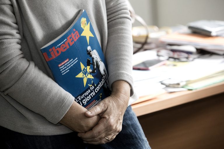 La lega 5 Spi Pistoia in visita a Roma per scoprire come nasce LiberEtà