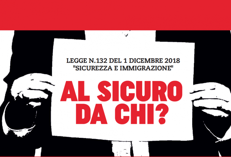 Decreto sicurezza. Arriva il vademecum dei pensionati Cgil del Veneto