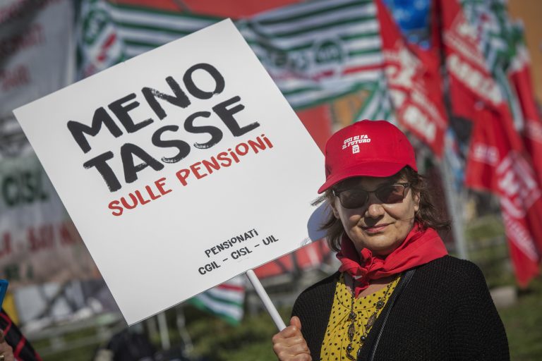 Pensionati in piazza a novembre. Richieste chiare al governo