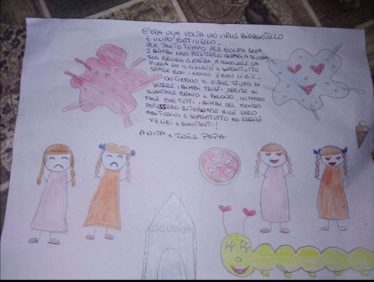 Ai bimbi una fiaba, ai nonni un disegno #10