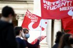 Roma: protesta Rete studenti medi in piazza Campidoglio, “sicurezza sui trasporti pubblici” – Foto 9