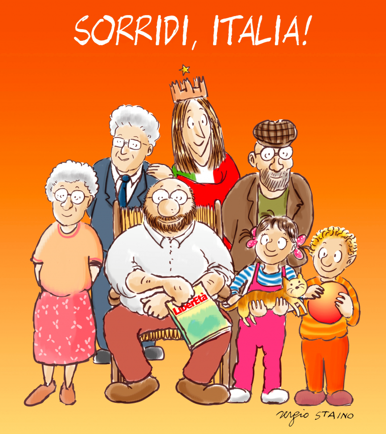 Sorridi, Italia! Buon lavoro, presidente. Il nuovo numero di LiberEtà di marzo