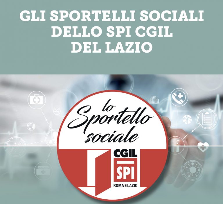 Sportello sociale. L’esperienza dello Spi Cgil Roma Lazio