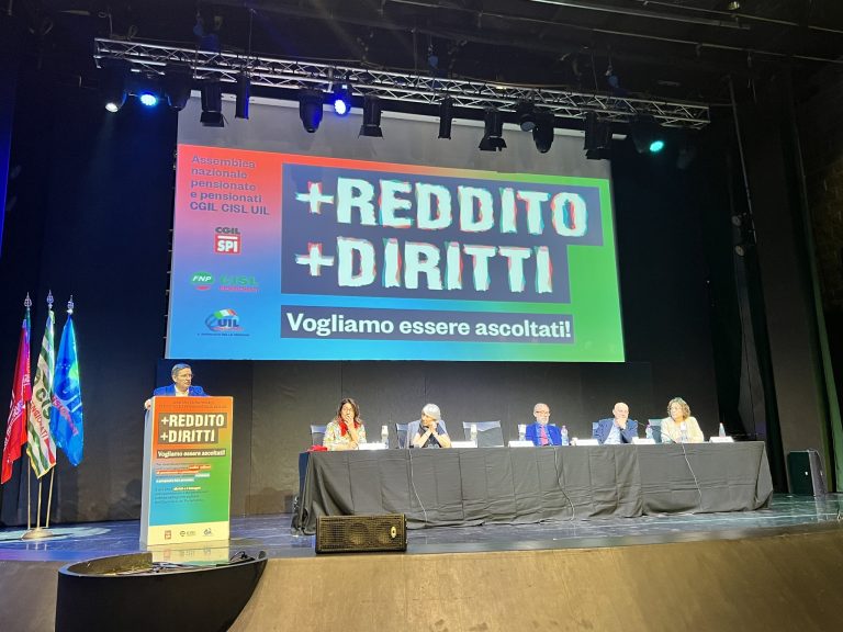 I sindacati dei pensionati lanciano la piattaforma unitaria