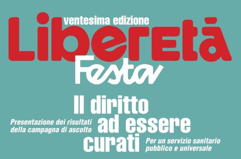 Il diritto a essere curati: al via la ventesima Festa di LiberEtà in Basilicata