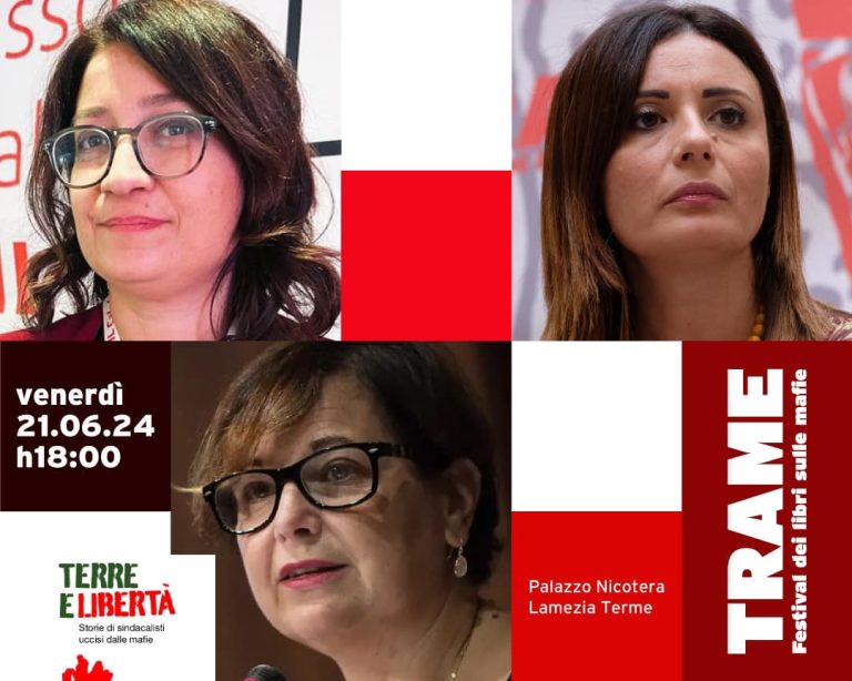 Lo Spi Cgil e LiberEtà al Festival dei libri sulle mafie