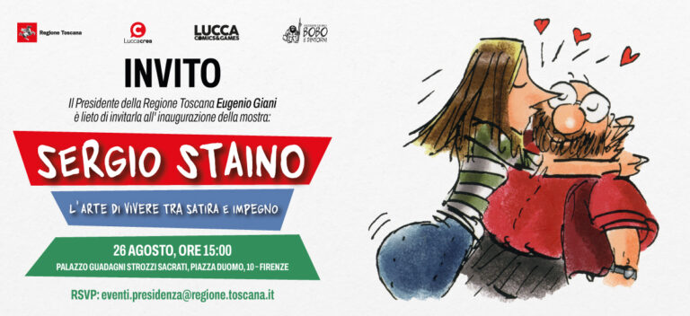 L’ironia tagliente di Sergio Staino arriva a Firenze