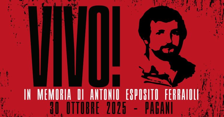 VIVO! Una giornata in memoria di Antonio Esposito Ferraioli a Pagani